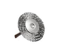 Brocas de cepillo de alambre, Broca de cepillo alambre, juego giratorio muela pulidora, acero, latón, cobre for Dremel(Flat type steel)