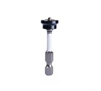 Brocas de destornillador para placa de yeso con punta magnética, anillo de tope de profundidad ajustable, vástago hexagonal estándar para taladros inalámbricos y eléctricos, 50 mm, 65 mm, paneles de