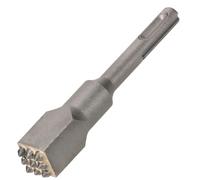 Brocas For Martillo Abujardado Con Microcincel De 9 Dientes Y Punta De Carburo De Tungsteno Con Vástago SDS Plus For Cemento, Hormigón, Piedra, Mármol Y Granito.