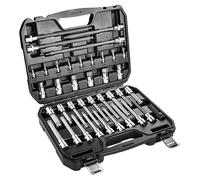 Brocas Torx de 1/2", juego de 38 piezas.