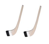 Brocha de cerdas angulares, pincel de pintura con mango de madera pálida de largo alcance, 7,6 cm (paquete de 2)