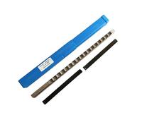 Brocha de chavetero D1 de 10 mm a 14 mm, tamaño métrico, herramienta de corte de brochado de acero de alta velocidad de tipo empuje for fresadora CNC para trabajos mecánicos(D3/8)