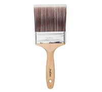 Brocha de Pintura sintética Profesional ProDec de 4 Pulgadas para un Acabado Suave con Pinturas de emulsión, Brillantes y satinadas en Paredes, techos, Madera y Metal, 4" 100mm