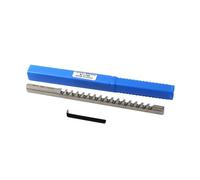 Brocha for chavetero de 4 mm y 5 mm, herramienta de corte de chavetero de tipo empuje, de acero de alta velocidad for máquina CNC para trabajos mecánicos(B1-5mm)
