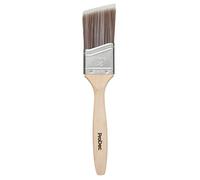Brocha Profesional sintética de Mango Largo ProDec de 2 Pulgadas para Pintar líneas de Bordes definidos con Pinturas de emulsión, Brillantes y satinadas en Paredes, techos, Madera y Metal, 2" 50mm