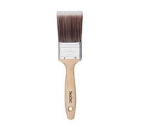 Brocha sintética Profesional ProDec de 2 Pulgadas para un Acabado Liso con Pinturas de emulsión, Brillantes y satinadas en Paredes, techos, Madera y Metal, 2" 50mm