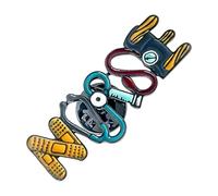Broche con forma de letra, insignia decorativa del alfabeto - Broches elegantes con forma de letras de enfermería | Para mochila, monedero, citas, fiestas y cumpleaños