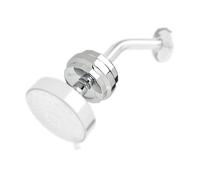 Brondell VivaSpring - Filtro de ducha compacto cromado pulido, alta salida, 100% filtración KDF de alta pureza, con cartucho de filtro FF-30, agua de ducha filtrada para una piel y cabello más
