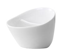 brooksnaji Ceramic Tilt Tea Cup - 350ml Novelty Stoneware Mug Set