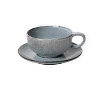 Broste Copenhagen Taza de té y plato Nordic Sea 5.8 cm