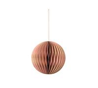Broste Copenhagen 70080425 - Colgante de papel (13 x 13 cm), color rosa