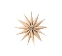 Broste Copenhagen Adorno de navidad Venok Estrella Ø30 cm Natural