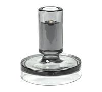 Broste Copenhagen Candelabro Petra smoked pearl dark grey 11 cm