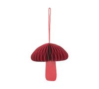 Broste Copenhagen Colgante navideño Fungi Pompeian red
