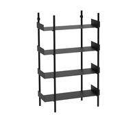 Broste Copenhagen Estantería Nobuko 4 estantes Black