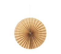 Broste Copenhagen Estrella de adviento Stella rosette M Ø43 cm Harvest gold-natural
