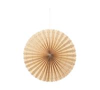 Broste Copenhagen Estrella de adviento Stella rosette M Ø43 cm Natural-harvest gold