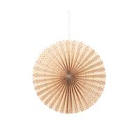 Broste Copenhagen Estrella de adviento Stella rosette M Ø43 cm Natural-pompeian red