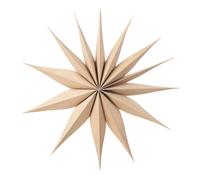 Broste Copenhagen Estrella de Navidad Venok 40 cm beige