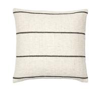 Broste Copenhagen Funda de cojín Sigrid 50x50 cm Light beige-black