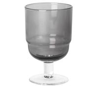 broste Copenhagen Nordic Bistro 14496212 - Copa de vino tinto (cristal soplado a mano, 200 ml, 6,9 x 6,9 x 11,2 cm), color gris