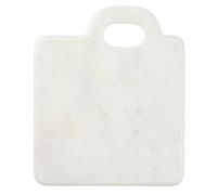 Broste Copenhagen Olina 70310654 - Tabla de cortar cuadrada (26 x 30 x 1,4 cm), color blanco