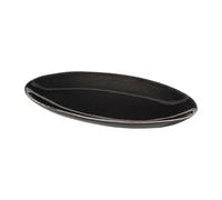 Broste Copenhagen Plato ovalado Nordic Coal 13.6x22 cm