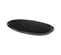 Broste Copenhagen Plato ovalado Nordic Coal 17x30 cm