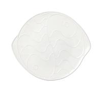 Broste Copenhagen Plato Pesce 30x34.6 cm Transparent white