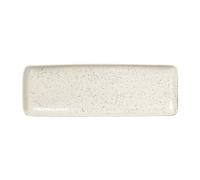 Broste Copenhagen Plato rectangular Nordic Vanilla 12.5x35 cm Cream with grains