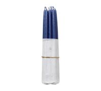 Broste Copenhagen Set de 10 velas antiguas Broste Copenhagen Baja blue