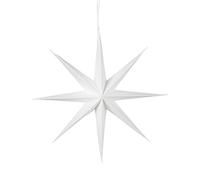 Broste Copenhagen Star 70080443 - Colgador de Papel (50 cm, 1 Unidad), Color Blanco