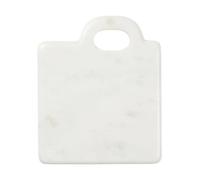 Broste Copenhagen Tabla de cortar Olina 14x17 cm White marble