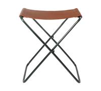 Broste Copenhagen Taburete Nola cuero Forest green