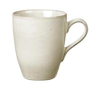 broste Copenhagen Taza de arena nórdica con asa, 0,4 l, color crema