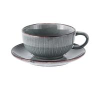 Broste Copenhagen Taza de té y plato Nordic Sea 5.8 cm