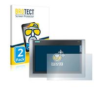 BROTECT Protector Pantalla Anti-Reflejos para Siemens Simatic HMI TP 1200 Comfort Inox (2 Unidades) Película Mate Anti-Huellas