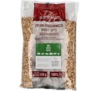 Browin® Fichas de ahumar de haya 450 g 780830 | Virutas de haya 6-8 mm para carne y pescado | Madera ahumada para ahumar y asar | Virutas de ahumar para ahumar, parrilla de gas y barbacoa