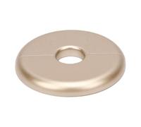 BRRNOO Embellecedor Dividido para Tubería, Tapa Adhesiva Redonda para Huecos DN20 for Baño Cocina Balcón, Cubierta para Tubería con Pintura a Baja Temperatura (GOLD)