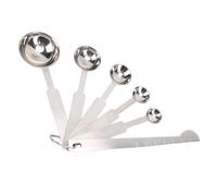 Brrnoo Juego de Cucharas Medidoras, 0,5 Ml, 1,25 Ml, 2,5, 15, Cucharas para Cocinar para Hornear