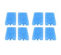Brrnoo Paquetes de Hielo Reutilizables Paquetes de Congelador de Hielo Más Fríos [Marca] Mini Diseño Plano Recargable a Prueba de Fugas con Plástico PE para Lonchera Bolsa