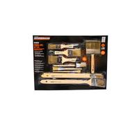Brüder Mannesmann M41620 - Juego de Pinceles (10 Piezas, Barniz y Pintura Protectora para Madera, Gel Protector para Madera, Interior y Exterior)