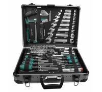 Brüder Mannesmann Maletín de Herramientas de Aluminio, 133 Piezas, M29079