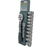 Brüder Mannesmann Tools 12 Piece Socket Wrench Set 12.5 mm/1/2-inch Drive, 1 Stück, M29111