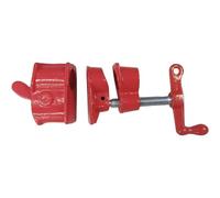 Brueder Mannesmann Werkzeuge M 911, Prensa de tornillo de tubo, Color Rojo