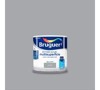 Bruguer Acrylic Multisuperficie Esmalte al agua Brillante Gris Perla 250 ml