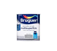Bruguer Pintura Esmalte Acrílico Multisuperficie al agua Brillante Gris Perla 750 ml