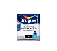 Bruguer Esmalte acrílico multisuperficie al agua Brillante Negro 750 ml