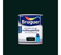 Bruguer Esmalte acrílico al agua multisuperficie Verde Carruajes Brillante 750 ml