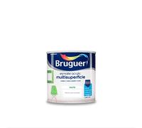 Bruguer Esmalte al agua acrílico multisuperficie mate blanco permanente 250 ml